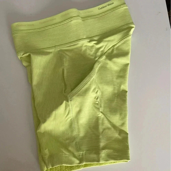 Outdoor Voices Thrive 5” Short XXS Margarita (Lt. Lime) Run Hike Media Pockets - Picture 6 of 11